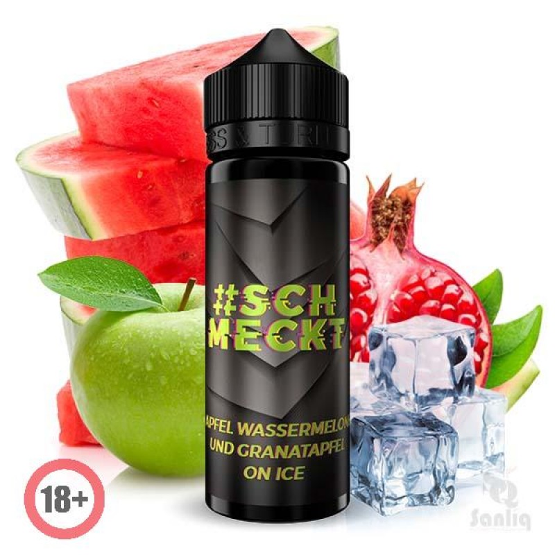 #Schmeckt Apfel Wassermelone und Granatapfel on Ic...