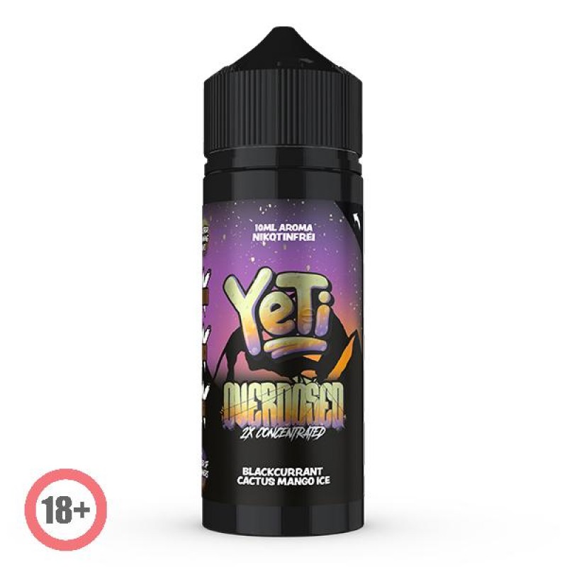 Yeti Overdosed Blackcurrant Cactus Mango Ice Aroma 10ml