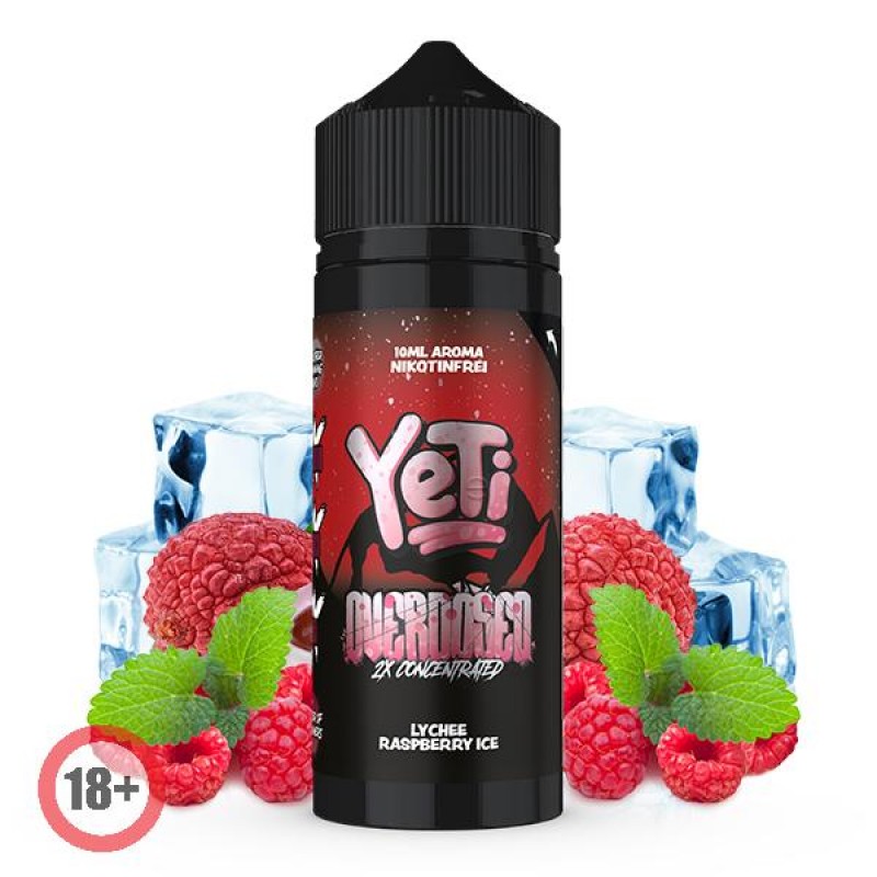 Yeti Overdosed Lychee Raspberry Ice Aroma 10ml
