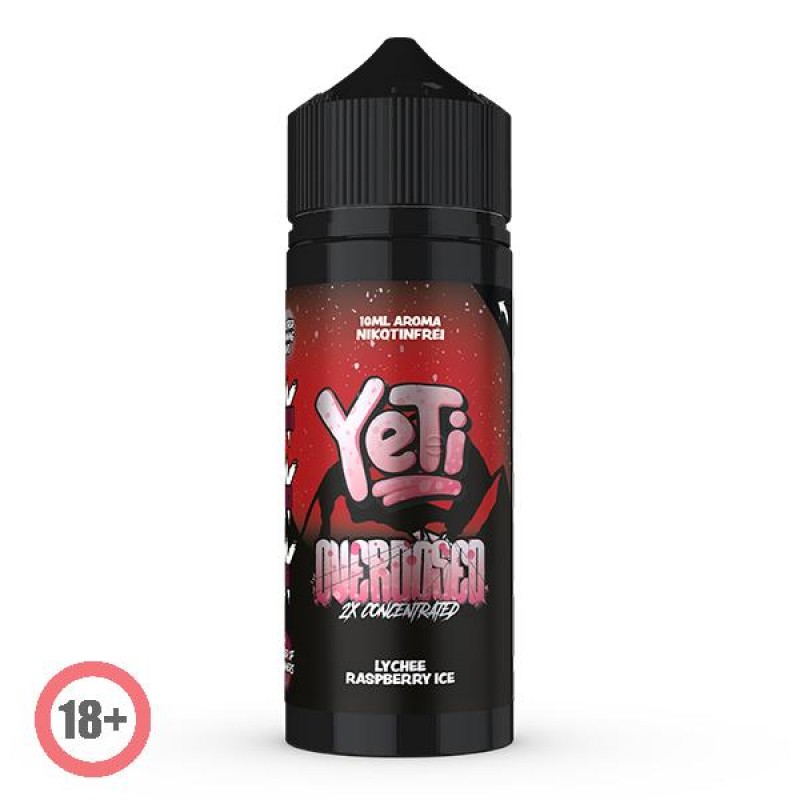 Yeti Overdosed Lychee Raspberry Ice Aroma 10ml